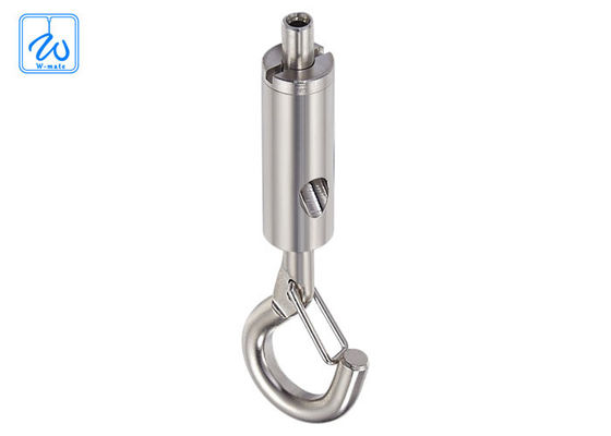 Snap Hook Wire Cable Grippers For Cable Suspension System Silver Color