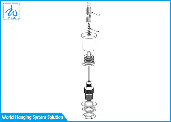 7 X 7 İnşaat LED Kablo Sünger Kütüphane Çapa ile Özel Uzunluk