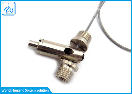 Tavan Lambası İçin Dayanıklı Çelik Tel Askı Kiti Ayarlanabilir Yükseklik