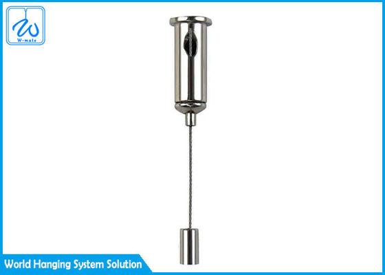 Nikel / Krom Işıklı Asma Kiti Aksesuarları, Hızlı Montajlı Sarkıt Lamba Kiti