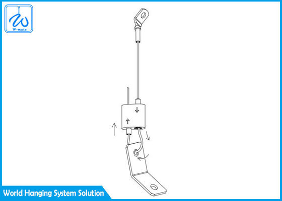 Bakır Sismik Destekleme Kiti Galvaniz Yüzey İşlemi 24 - 30kg Çalışma Yükü