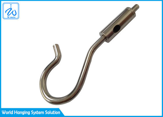 Hızlı Ayarlanabilir Tel Kablo Tutucular Yan Çıkışlı Kancalı Işık Asma İçin