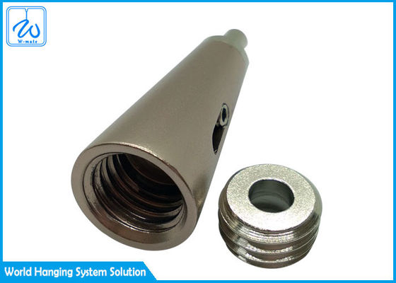Customized Suspension Cable Grippers Promotional Light Fittings For Track Lighting