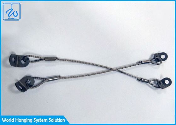 Özel Yapım Düşmeyi Önleyici Garaj Kapısı Yay Güvenlik Kablosu, Bükümlü Terminal Uçlu