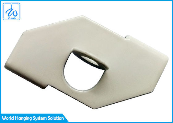 Beyaz Asma Tavan Klipsi T Bar Klipsleri Raylı Aydınlatma Takmak İçin