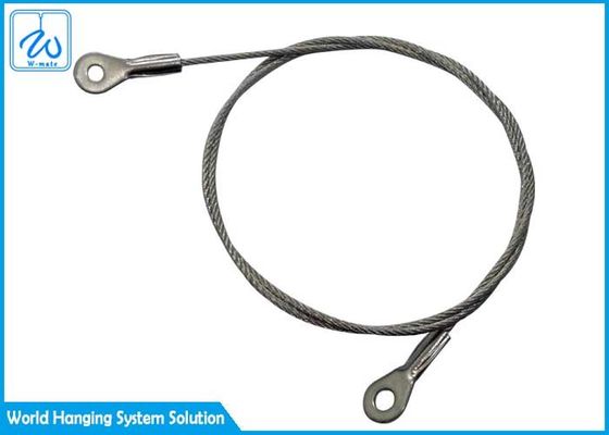 Paslanmaz Çelik 304 Terminal Gözü 	Çelik Halat Sapan Aydınlatma Asma Süspansiyon Teli Kiti