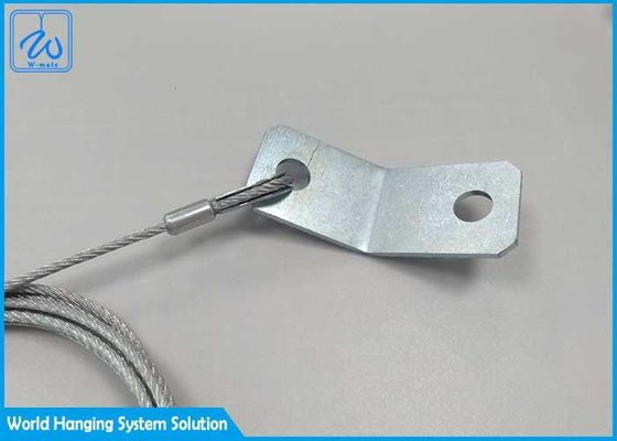 Sismik gevşek kablo tutma kitleri Hvac ekipmanları için braket kablo asma kitleri