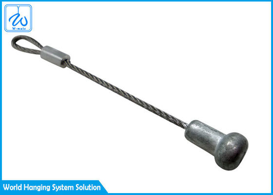 Özel Taşınabilir Uçak Kablosu Tertibatları Güvenlik Halkası ve Kazık Gözleri Terminali