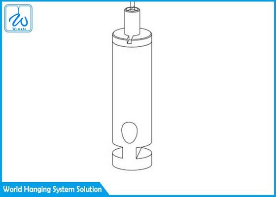 Kendini kilitleyen 7x19 Bakır 3x3mm yuvarlak tel kablo sapları