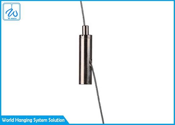 Yan Çıkışlı Asma 7x7 1.0mm Çelik Halat Tutucular