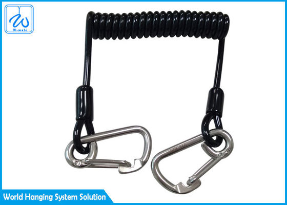 100cm Snag Resistant Steel PU 7x19 El Aracı Lanyards