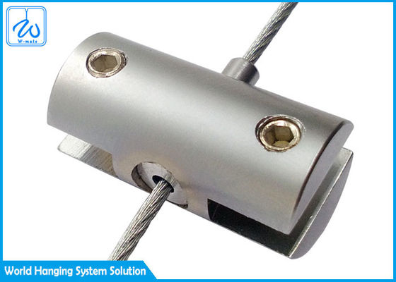 Ekran ve Yapılandırma Cam Klip Kablo Klip Kablo Ekran Sistemi için Çift Taraflı