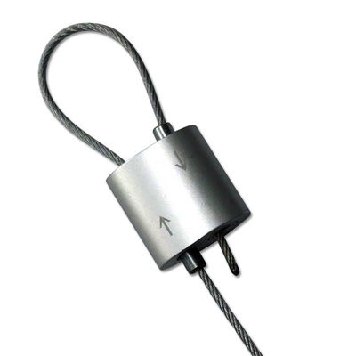 İleri ve geri serbestçe hareket çift taraflı döngü kablo tutma