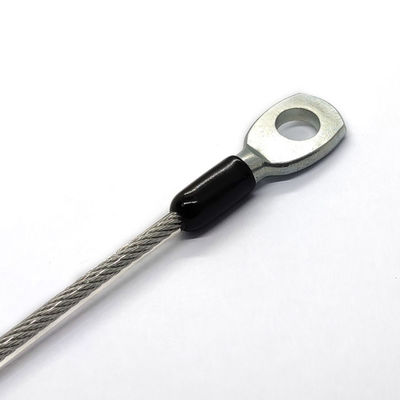 Aydınlatma İçin Çelik Halat Esnek Paslanmaz Çelik Halat Çubuk Halkalı