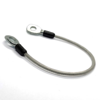 Aydınlatma İçin Çelik Halat Esnek Paslanmaz Çelik Halat Çubuk Halkalı