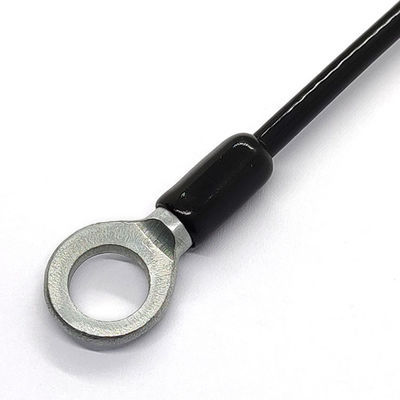 PVC Kaplı Galvanizli Halat Paslanmaz Çelik Halat Sapanı Göz Döngüsü Ucu ile Kaldırma