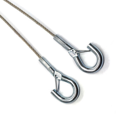 Kablo Ekran Sistemi İçin Kancalı Çelik Halat