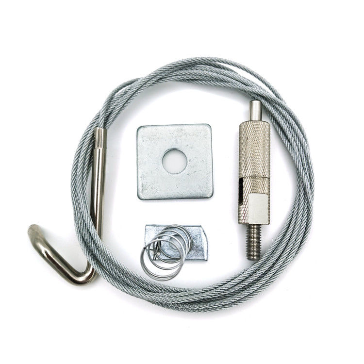 Destek Askısı 3 İnç Süspansiyon Kitleri, Flemish Eye Halat Sapan ve Tel Tavan Tutucusu İle