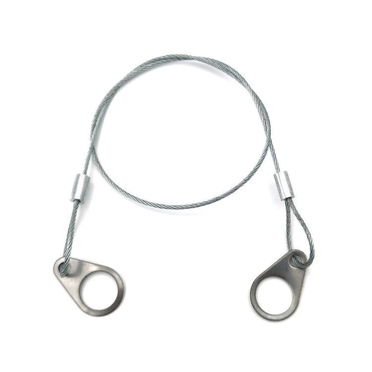 Hoparlör Güvenliği Paslanmaz Çelik Kablo Güvenlik Teli Halat Tavan Hoparlörü Monteli Tavan Veya Duvara Asılı Işık Kilit Kamerası DIY Hoparlör Salon Araba Bar Sergi İçin Güvenlik Ekleyin