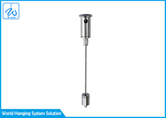 Adjustable Wire Suspension Hanging Kit Fixed Gripper Safe Nut Original Metal Color