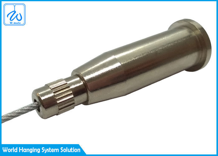 Ayarlanabilir Uçak Kablosu Tutucular Tel Halat Hızlı Kilit Bağlantı Parçaları Tavan Sarkıt Lamba İçin