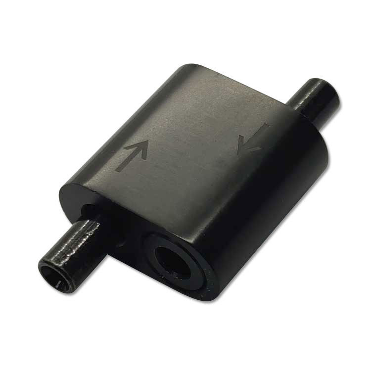 Delicate Two Way 1.5mm Black Cable Gripper Locks By Stainless Steel Wire For Lighting