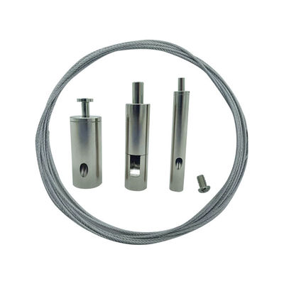 OEM ODM Kablo Tutucu Pirinç Asma Sistemi Aydınlatma Ekranı