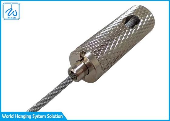2.0mm Knurled Surface Cable Grippper / Lighting Wire Suspension Kit