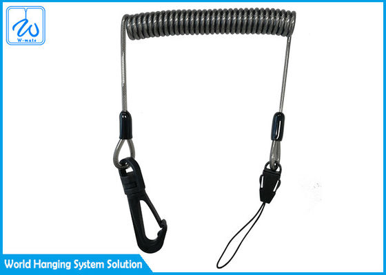 Balıkçılık Yuvarlak Lanyard İçinde Güvenlik İpi Sütun için Çelik Tel 1.5m