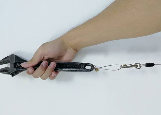 Esnek Balıkçılık İpleri / Tekne Araçları Karabinerli Geri Çekilebilir Yuvarlak Tether